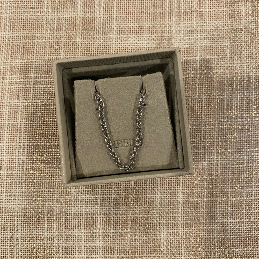 Reeds Silver men’s Chain Necklace